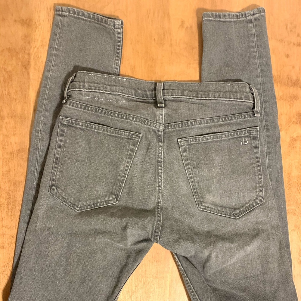 Rag & Bone - Vesuvio - Gray Skinny Jeans - Fit 1